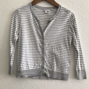 Gap striped cardigan